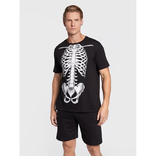 Brave Soul Piżama MLWS-149BODY Czarny Regular Fit ze sklepu MODIVO w kategorii Piżamy męskie - zdjęcie 182750386
