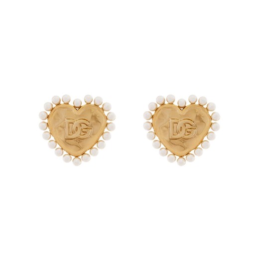 Dolce&Gabbana Klipsy WEQ6L8 W1111 ZOO00 Złoty ze sklepu MODIVO w kategorii Kolczyki - zdjęcie 182750436