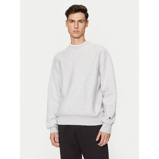 Champion Bluza 220707 Szary Relaxed Fit ze sklepu MODIVO w kategorii Bluzy męskie - zdjęcie 182750526