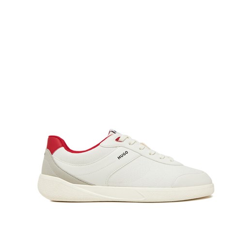 HUGO Sneakersy Riven 50536302 Biały ze sklepu MODIVO w kategorii Buty sportowe męskie - zdjęcie 182750607
