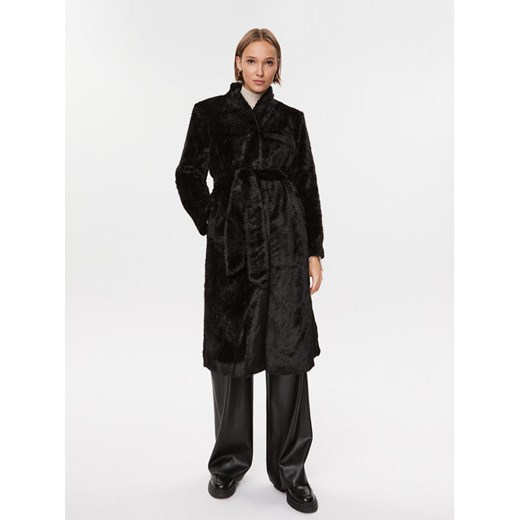 Bruuns Bazaar Płaszcz przejściowy Crown Mette BBW3512 Czarny Regular Fit ze sklepu MODIVO w kategorii Płaszcze damskie - zdjęcie 182750648