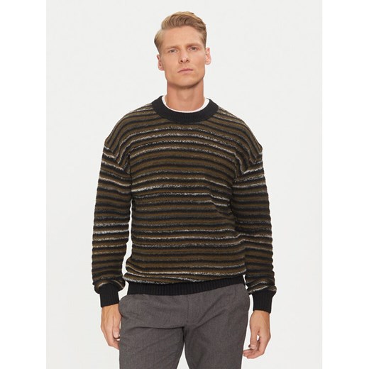 Boss Sweter 50523580 Czarny Regular Fit ze sklepu MODIVO w kategorii Swetry męskie - zdjęcie 182750769