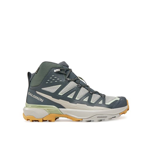 Salomon Trekkingi X Ultra 360 Edge Mid Gore-Tex L47816000 Szary ze sklepu MODIVO w kategorii Buty trekkingowe męskie - zdjęcie 182750829