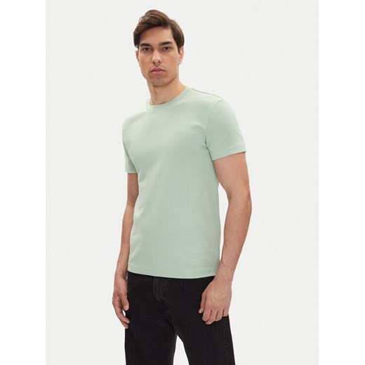 Mustang T-Shirt Allen 1016486 Zielony Slim Fit ze sklepu MODIVO w kategorii T-shirty męskie - zdjęcie 182750886