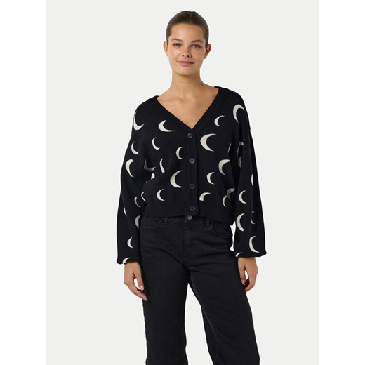 Noisy May Kardigan Charlott 27029727 Czarny Regular Fit ze sklepu MODIVO w kategorii Swetry damskie - zdjęcie 182750898
