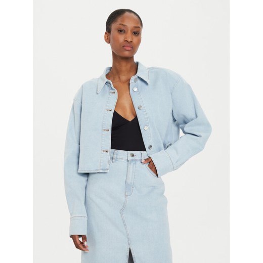 Gestuz Koszula jeansowa Denia 10909238 Niebieski Regular Fit ze sklepu MODIVO w kategorii Koszule damskie - zdjęcie 182750899