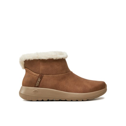 Skechers Botki On-the-GO Joy 144800/CSNT Brązowy ze sklepu MODIVO w kategorii Botki - zdjęcie 182750905