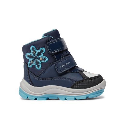 Geox Kozaki B Flanfil Girl B Abx B363WA 054FU CF4N4 M Granatowy ze sklepu MODIVO w kategorii Buty zimowe dziecięce - zdjęcie 182750919