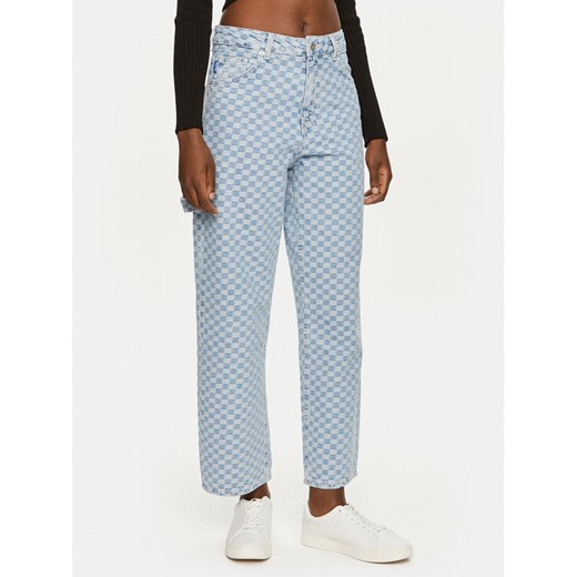 Hugo Jeansy Getara_B 50517284 Niebieski Baggy Fit ze sklepu MODIVO w kategorii Jeansy damskie - zdjęcie 182750948
