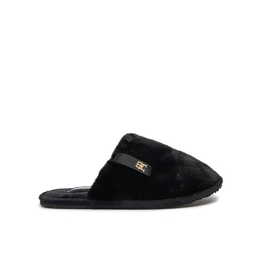 Tommy Hilfiger Kapcie Trenerzy Confort Home FW0FW08138 Czarny ze sklepu MODIVO w kategorii Kapcie damskie - zdjęcie 182751055