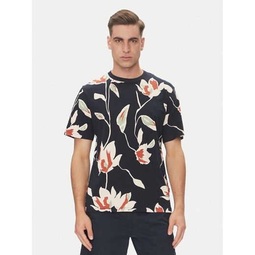 Jack&Jones T-Shirt Palermo 12279351 Granatowy Regular Fit ze sklepu MODIVO w kategorii T-shirty męskie - zdjęcie 182751126