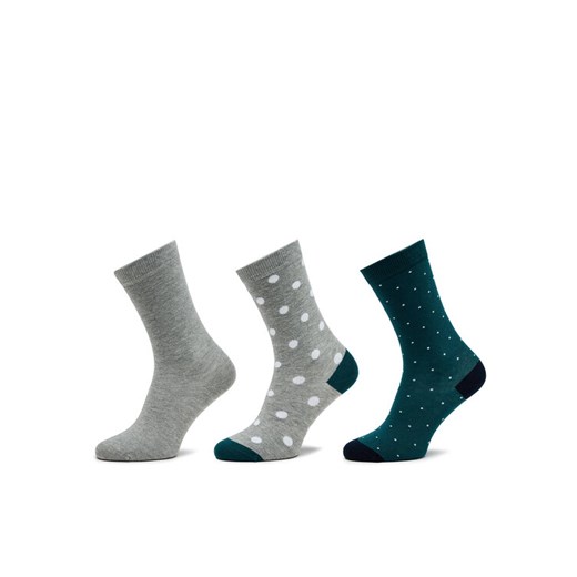 Pepe Jeans Zestaw 3 par wysokich skarpet unisex Polkadot Cr 3P PLU30022 Szary ze sklepu MODIVO w kategorii Skarpetki dziecięce - zdjęcie 182751176