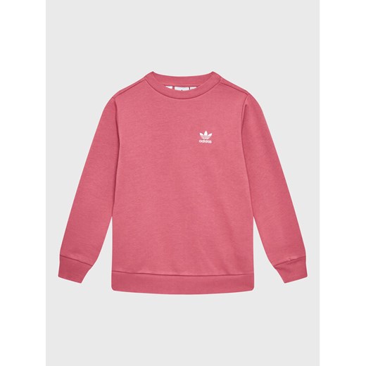 adidas Bluza IC6141 Różowy Regular Fit ze sklepu MODIVO w kategorii Bluzy dziewczęce - zdjęcie 182751195
