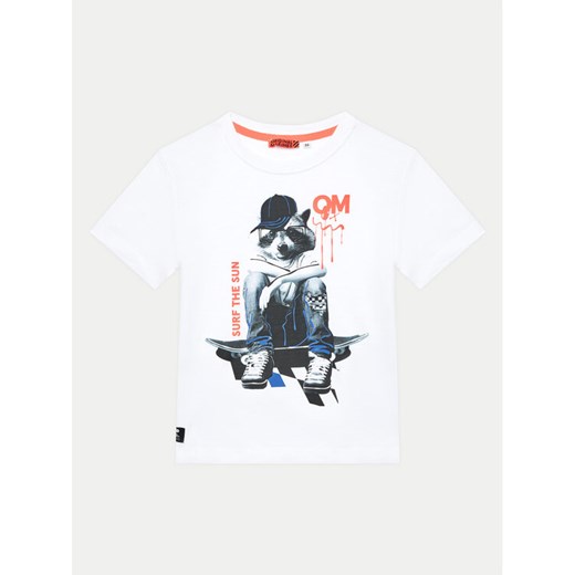 Original Marines T-Shirt DEP2215B Biały Regular Fit ze sklepu MODIVO w kategorii T-shirty chłopięce - zdjęcie 182751196