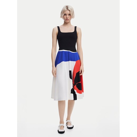 Desigual Sukienka codzienna Ondas 25SWVK41 Kolorowy Regular Fit ze sklepu MODIVO w kategorii Sukienki - zdjęcie 182751208