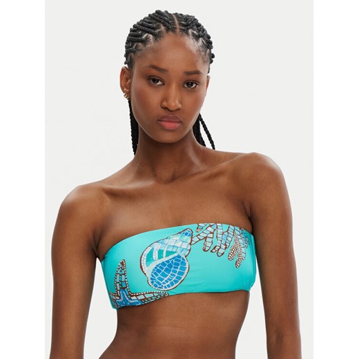 Seafolly Góra od bikini La Mer 31448-214 Turkusowy ze sklepu MODIVO w kategorii Stroje kąpielowe - zdjęcie 182751369