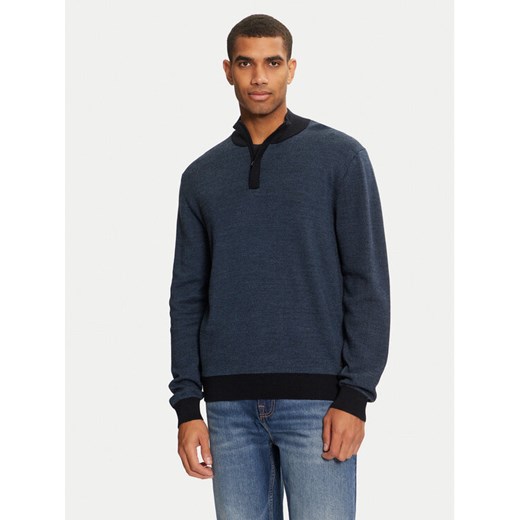 Pierre Cardin Sweter C5 51052/000/5069 Granatowy Regular Fit ze sklepu MODIVO w kategorii Swetry męskie - zdjęcie 182751395