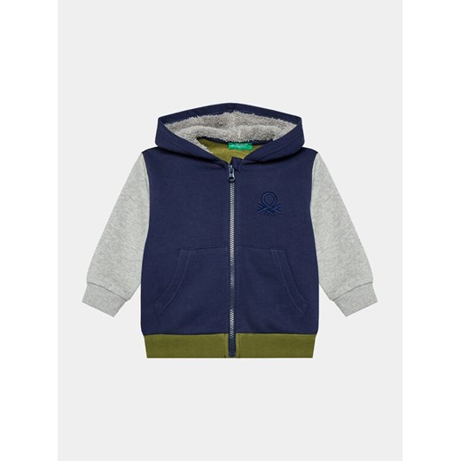 United Colors Of Benetton Bluza 3EB5G502F Kolorowy Regular Fit ze sklepu MODIVO w kategorii Bluzy chłopięce - zdjęcie 182751469