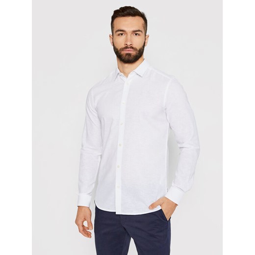 Only & Sons Koszula Caiden 22012321 Biały Slim Fit ze sklepu MODIVO w kategorii Koszule męskie - zdjęcie 182751497