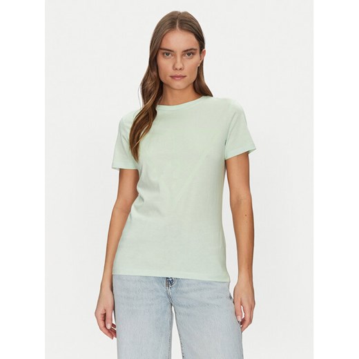 Guess T-Shirt V2YI07 K8HM0 Zielony Regular Fit ze sklepu MODIVO w kategorii Bluzki damskie - zdjęcie 182751507
