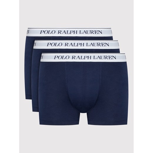 Polo Ralph Lauren Komplet 3 par bokserek 714830299056 Granatowy ze sklepu MODIVO w kategorii Majtki męskie - zdjęcie 182751549