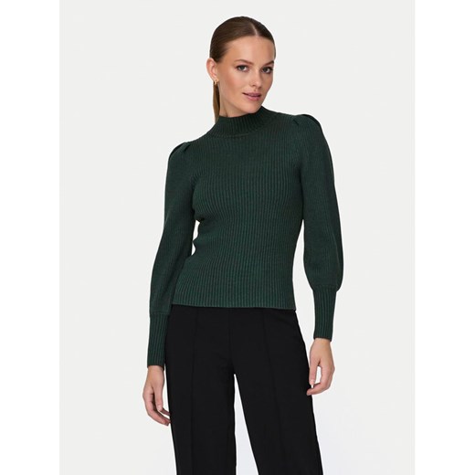 ONLY Sweter Katia 15232494 Zielony Regular Fit ze sklepu MODIVO w kategorii Swetry damskie - zdjęcie 182751568