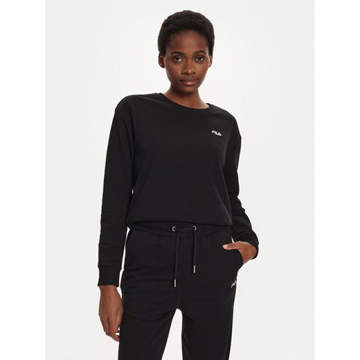 Fila Bluza Bantin FAW0584 Czarny Regular Fit ze sklepu MODIVO w kategorii Bluzy damskie - zdjęcie 182751569