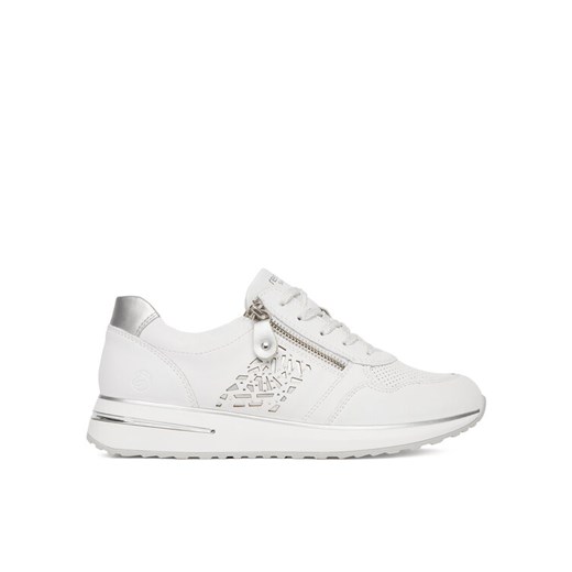 Remonte Sneakersy D1G00-80 Biały ze sklepu MODIVO w kategorii Buty sportowe damskie - zdjęcie 182751619