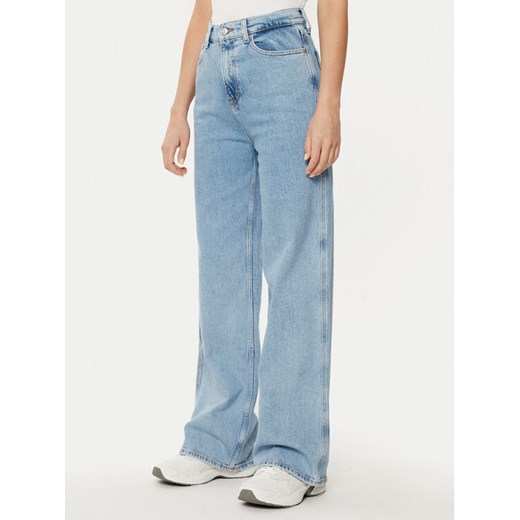 Tommy Jeans Jeansy Claire DW0DW19558 Niebieski Wide Leg ze sklepu MODIVO w kategorii Jeansy damskie - zdjęcie 182751687