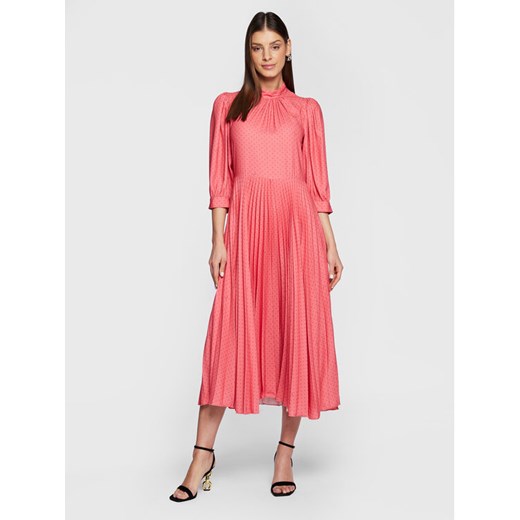Closet London Sukienka codzienna D8163 Różowy Regular Fit ze sklepu MODIVO w kategorii Sukienki - zdjęcie 182751736