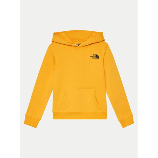 The North Face Bluza Redbox NF0A89H9 Żółty Relaxed Fit ze sklepu MODIVO w kategorii Bluzy chłopięce - zdjęcie 182751766