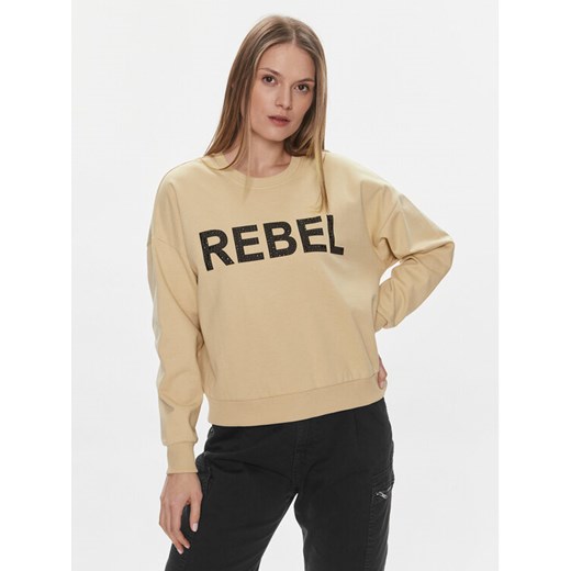 ONLY Bluza Coco 15310260 Beżowy Regular Fit ze sklepu MODIVO w kategorii Bluzy damskie - zdjęcie 182751778