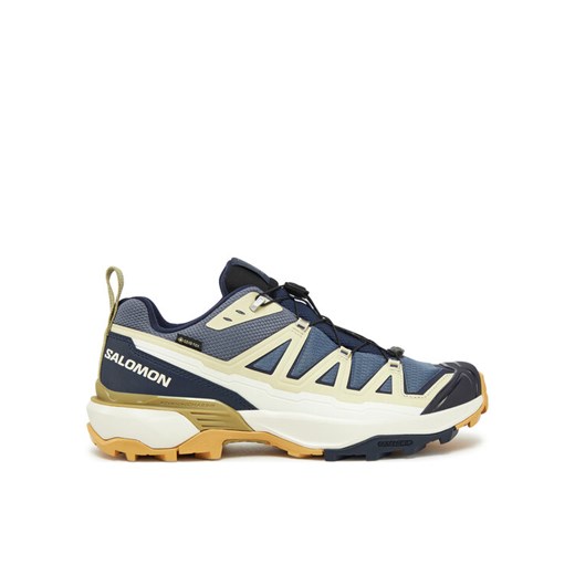 Salomon Trekkingi X Ultra 360 Edge Gore-Tex L47816600 Niebieski ze sklepu MODIVO w kategorii Buty trekkingowe męskie - zdjęcie 182751965