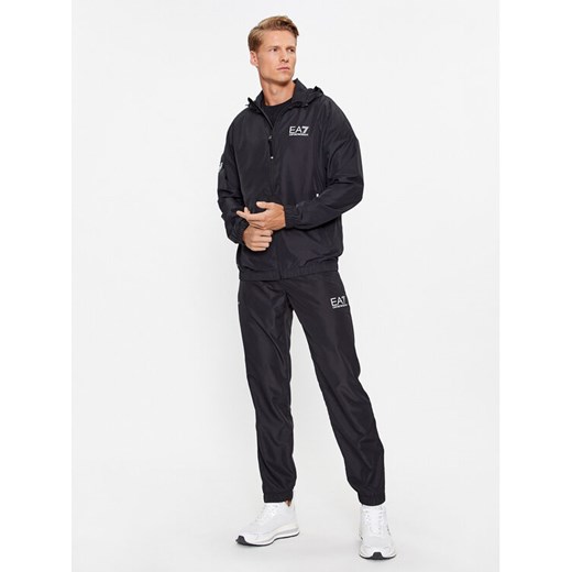 EA7 Emporio Armani Dres 8NPV08 PN4HZ 0200 Czarny Regular Fit ze sklepu MODIVO w kategorii Dresy męskie - zdjęcie 182752139