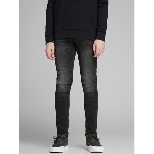 Jack&Jones Junior Jeansy Liam Original 12149936 Szary Skinny Fit ze sklepu MODIVO w kategorii Spodnie chłopięce - zdjęcie 182752156