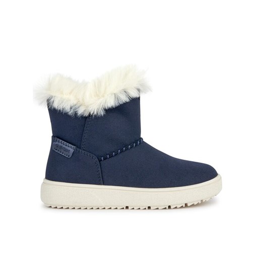 Geox Kozaki J Theleven Girl J36HUD 000AU C4021 S Granatowy ze sklepu MODIVO w kategorii Buty zimowe dziecięce - zdjęcie 182752165
