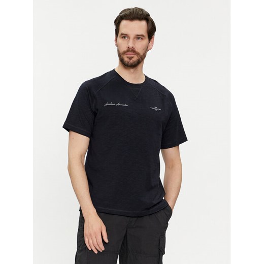 Aeronautica Militare T-Shirt 241TS2199J628 Granatowy Regular Fit ze sklepu MODIVO w kategorii T-shirty męskie - zdjęcie 182752169