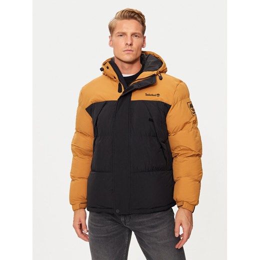 Timberland Kurtka zimowa TB0A6267P571 Żółty Regular Fit ze sklepu MODIVO w kategorii Kurtki męskie - zdjęcie 182752189