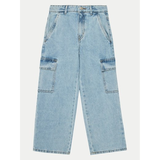 NAME IT Jeansy 13220709 Niebieski Wide Leg ze sklepu MODIVO w kategorii Spodnie dziewczęce - zdjęcie 182752198