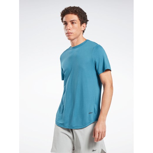 Reebok T-Shirt ACTIVCHILL+DREAMBLEND T-Shirt HR6167 Niebieski Regular Fit ze sklepu MODIVO w kategorii T-shirty męskie - zdjęcie 182752206