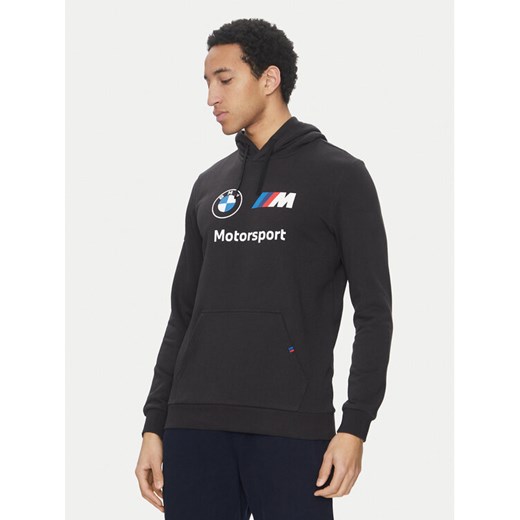 Puma Bluza BMW MMS Ess 624162 Czarny Regular Fit ze sklepu MODIVO w kategorii Bluzy męskie - zdjęcie 182752228