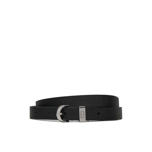 Tommy Jeans Pasek Damski AW0AW17000 Czarny ze sklepu MODIVO w kategorii Paski damskie - zdjęcie 182752229