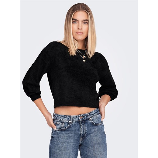 ONLY Sweter 15235973 Czarny Regular Fit ze sklepu MODIVO w kategorii Swetry damskie - zdjęcie 182752239