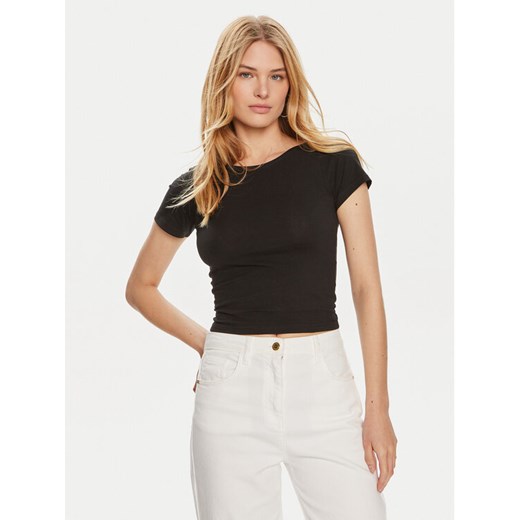 Brave Soul T-Shirt LTS-627PIXIE Czarny Straight Fit ze sklepu MODIVO w kategorii Bluzki damskie - zdjęcie 182752255