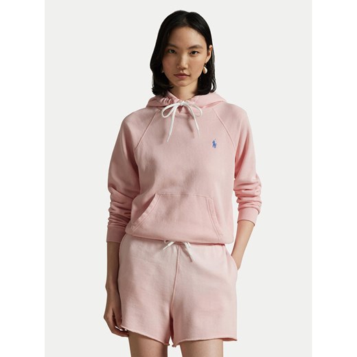 Polo Ralph Lauren Bluza 211935583016 Różowy Regular Fit ze sklepu MODIVO w kategorii Bluzy damskie - zdjęcie 182752277