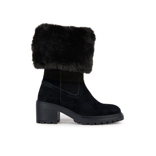 Geox Botki D Damiana D36QCA 022BH C9999 Czarny ze sklepu MODIVO w kategorii Botki - zdjęcie 182752356