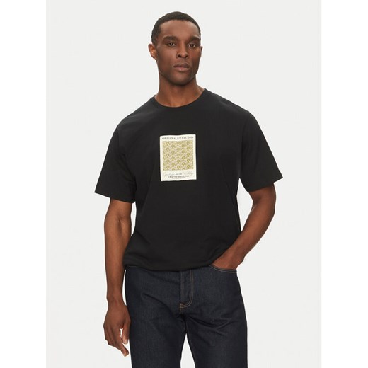 Jack&Jones T-Shirt Islington 12273019 Czarny Loose Fit ze sklepu MODIVO w kategorii T-shirty męskie - zdjęcie 182752367