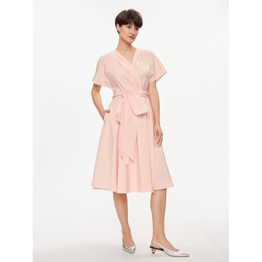 Weekend Max Mara Sukienka koszulowa Giambo 2415221172 Różowy A-Line Fit ze sklepu MODIVO w kategorii Sukienki - zdjęcie 182752369