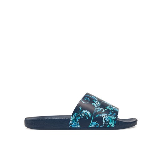 Versace Jeans Couture Klapki 78YA3SQ4 Granatowy ze sklepu MODIVO w kategorii Klapki męskie - zdjęcie 182752409