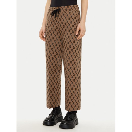 JOOP! Spodnie materiałowe 30044787 Brązowy Regular Fit ze sklepu MODIVO w kategorii Spodnie damskie - zdjęcie 182752426